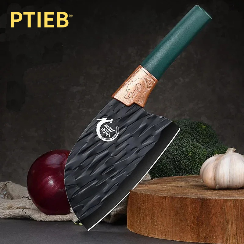 Wok Carbon Steel - Couteau à trancher de cuisine professionnel