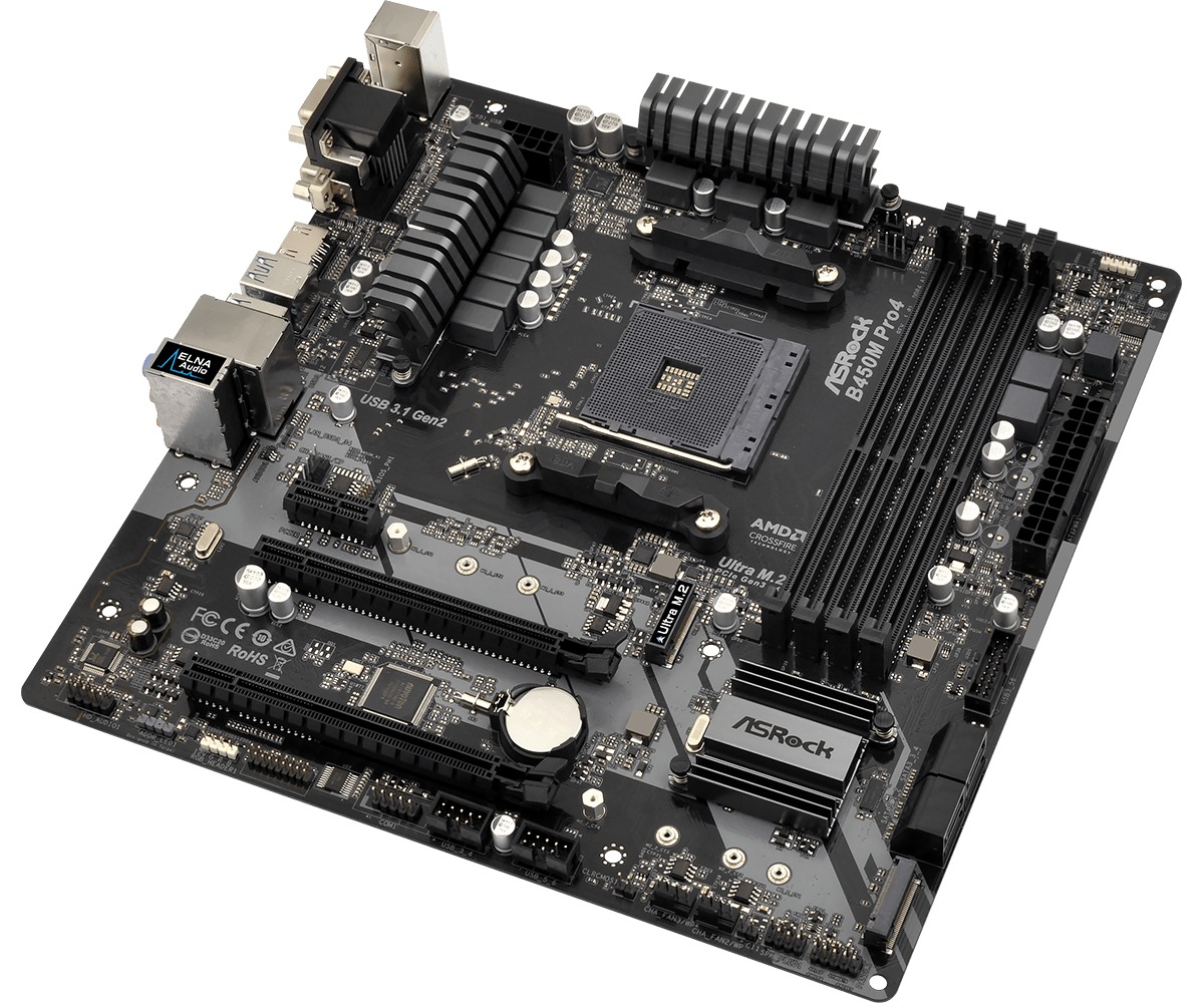 Carte mère ASROCK B450M B450,  - Home Cooking Videos avis et prix