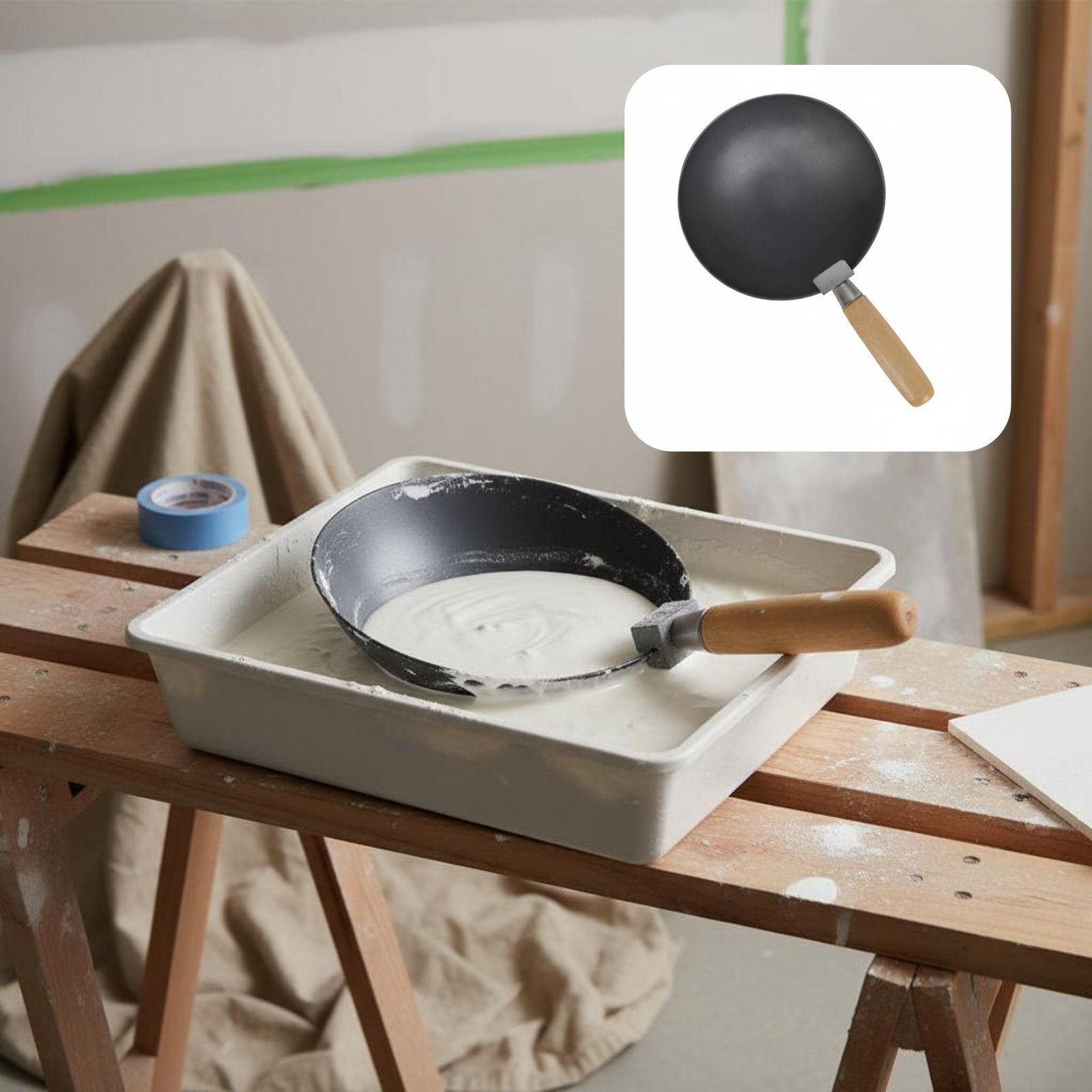 Louche de mélange de ciment ré - Wok Carbon Steel avis et prix