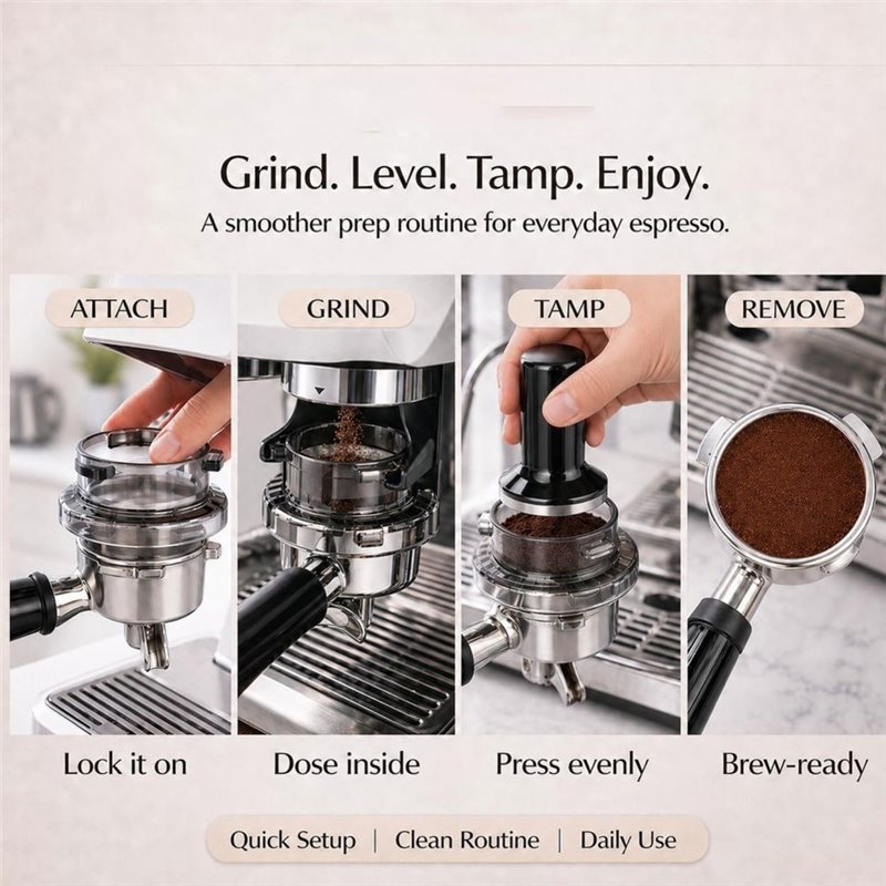 Promotion ! Entonnoir à dosage - Breville Espresso Barista Touch avis et prix
